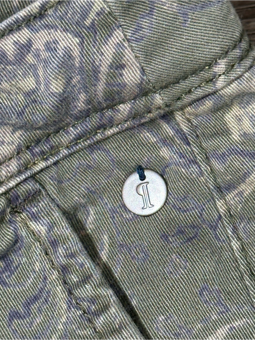 ANTHROPOLOGIE PILCRO & THE LETTERPRESS Olive Green Paisley HYPHEN Chino Pants 26 - Picture 10 of 15